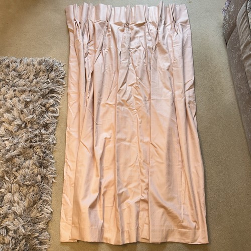 Light pink pinch pleat lined - pinch,