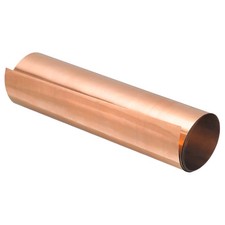 Copper Thin Foil Roll Sheet, 0.02x200x1000mm Pure Copper Foil Sheet