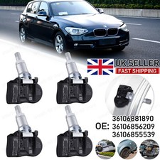 4X Tyre Pressure Sensors TPMS For BMW F22 F30 F32 X1 F48 X5 F15 F16 36106881890 