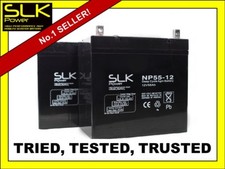 2 PACK 12v 55AH HIGH