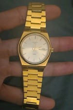 TISSOT PRX MENS WATCH STEEL GOLD STRAP WITH GOLD DIAL T1374103302100 GENUINE NEW