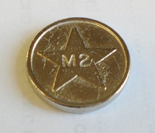 Sunbed tokens silver - sunbed,