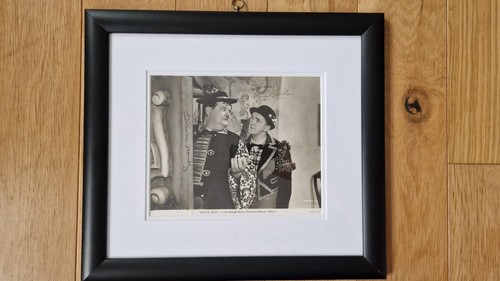 Laurel and hardy signed - and,