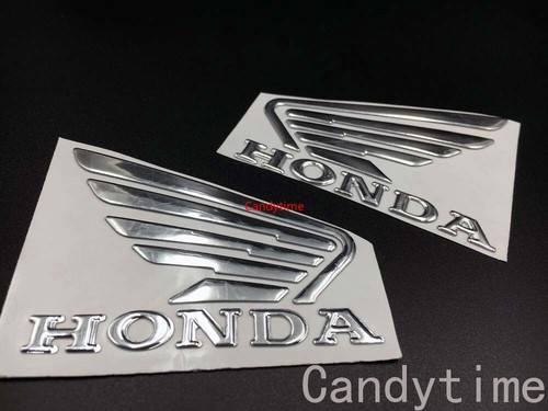 Chrome honda wing fuel - wing, tank