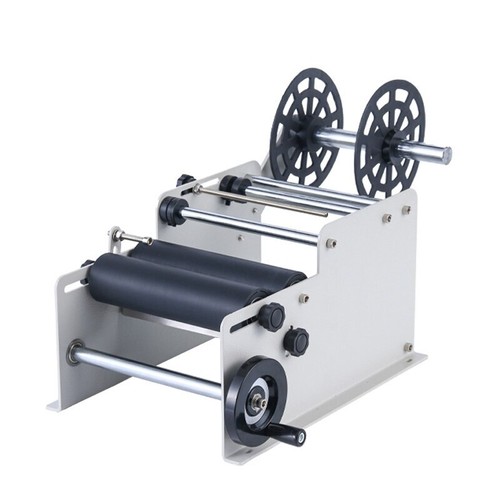 Manual labeling machine for - labeling,