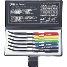TSUBOSAN Japan-Hardness Tester Checker File Set MA00600 Set of 6