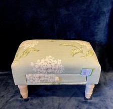 Rectangular Green Floral Linen