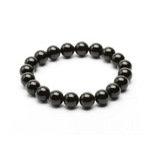 Black Magnetic Round Bead
