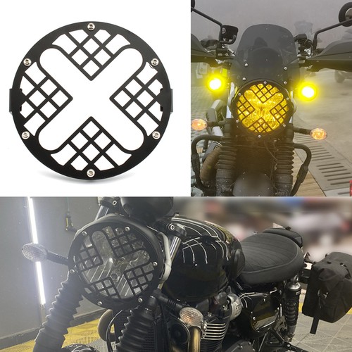 Headlight grille mesh guard - headlight,