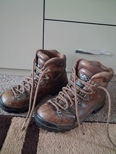 Vintage Zamberlan Brown Leather Walking Boots - 40