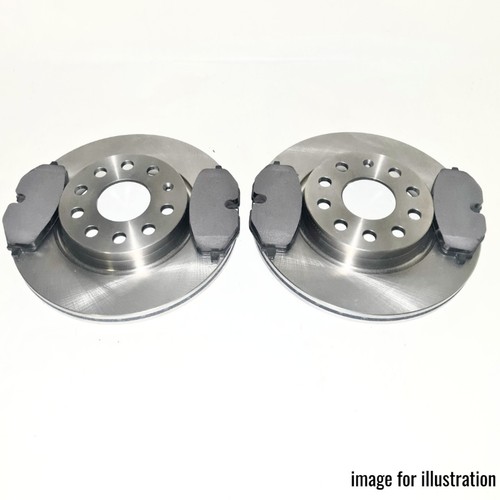 Front brake discs pads - front,