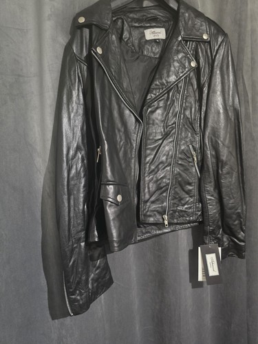 Ashwood luxury leather biker - leather,