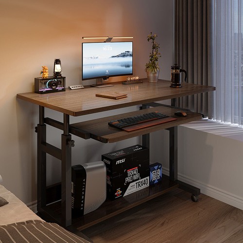 Mobile computer desk table - computer,