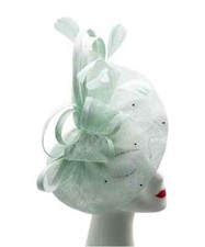Flower Feather Hair Hat