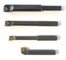 Set of 4 Glanze Axial & Radial Boring Bars for Milling 1/2 Shank FROM CHRONOS