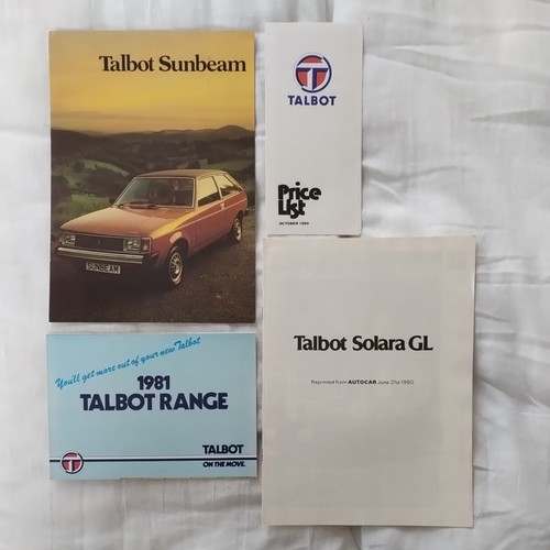 1980 talbot sunbeam uk - ,
