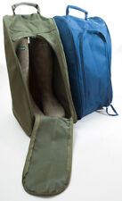 Fairfax Wellington Boot Bag Welly Muddy Carrier Water Resistant Green or Blue