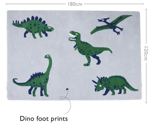 Gltc dinosaur rug large - dinosaur, 180