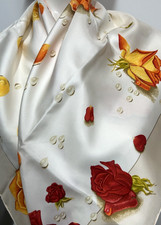 Hermes Scarf 'LA ROSEE' 90cm