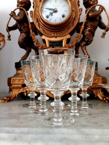 Antique sherry port glasses - antique,