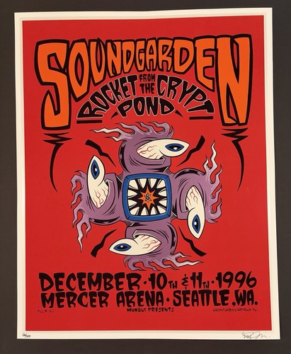Soundgaren concert poster - soundgaren,
