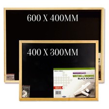 Large Black Board Wooden