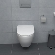 Round Wall Hung Toilet UF Slim