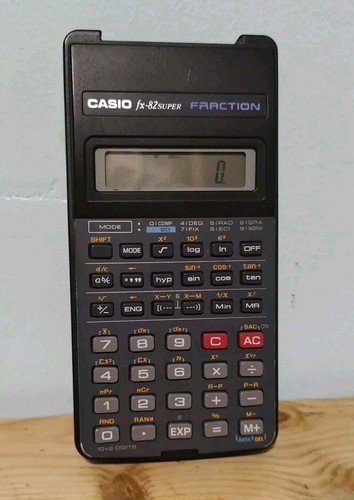 Casio super fraction - fx-82,
