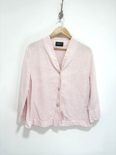 Oska linen jacket - jacket, size
