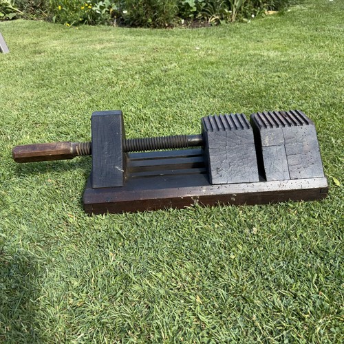 Antique large wooden - ,