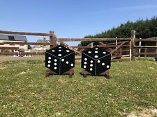 Horse & Pony Dice  Show Jump Fillers. Pair