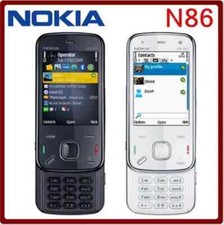 Original Unlocked Nokia N86 8MP Mobile Phone 3G HSDPA 900 / 2100 WIFI GPS