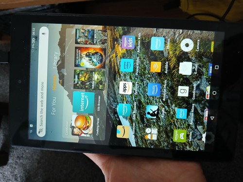 Amazon kindle fire 7th - fire, hd