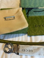 Gucci Signature Reversible belt 115 cm