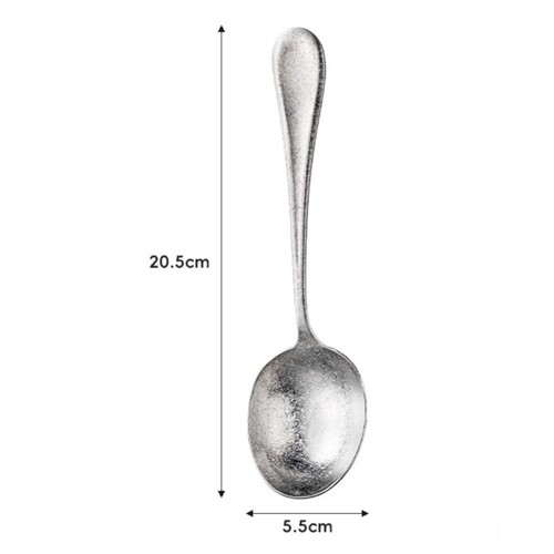 Titanium spoon pure metal - titanium,