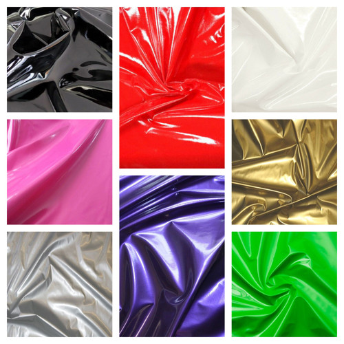 Black coloured high gloss - black,