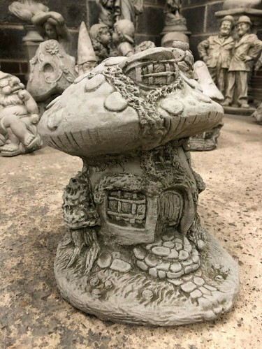 Fairy mushroom toad - , cottage