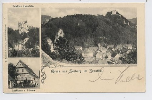Seeburg litho guest - house, lion