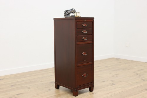 Mahogany antique drawer file - antique,