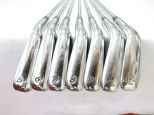 TaylorMade R9 Iron Set 5-9,Pw,Aw 7pc Flex Stiff Dynamic Gold S200 Steel