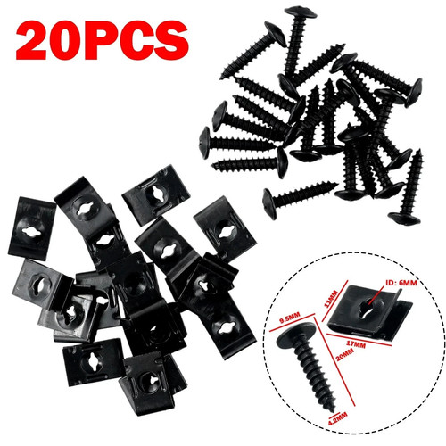 20x metal body - metal, clips