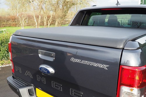 Soft roll tonneau cover - up,