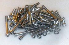 Honda GL1500 Gold Wing Engine Covers & Exhaust 143pc Stainless Allen Bolts Kit