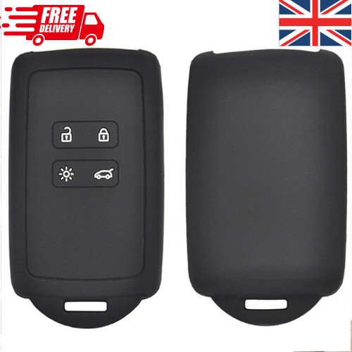 Black silicone card key cover - key,