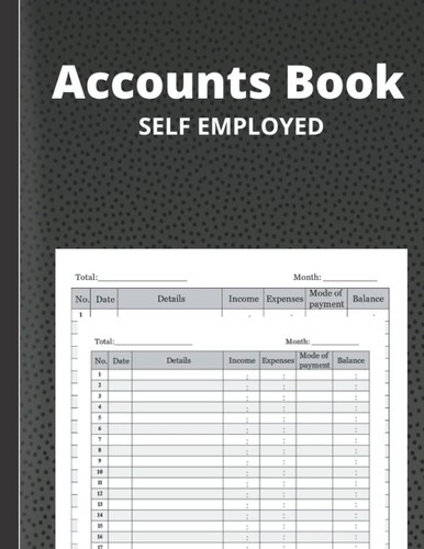 Accounts book self employed - accounts,