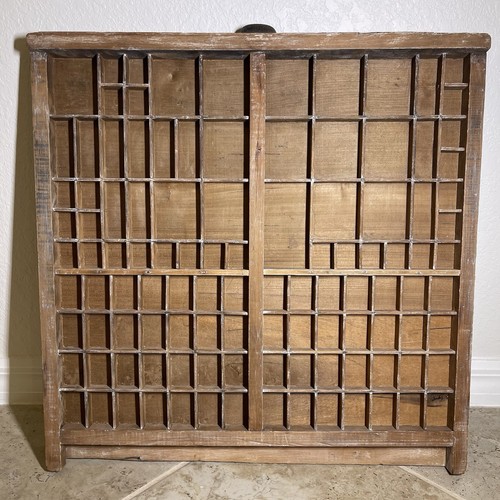 Antique printers tray - tray, american