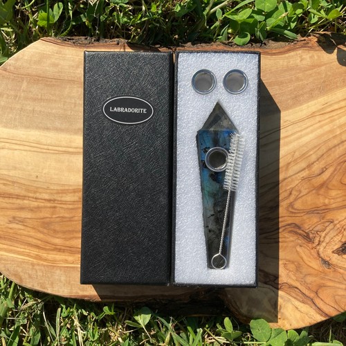 Handmade labradorite gemstone - labradorite,