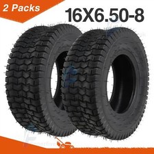 2PCS 16x6.50-8 4ply TURF RIDER