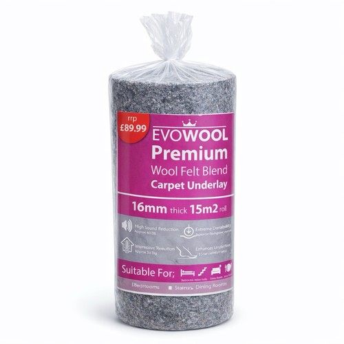 16mm carpet underlay high - 16mm,