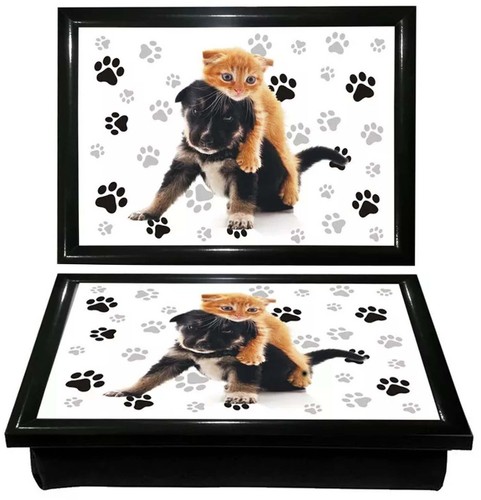 Cat and dog lap - cat, tray